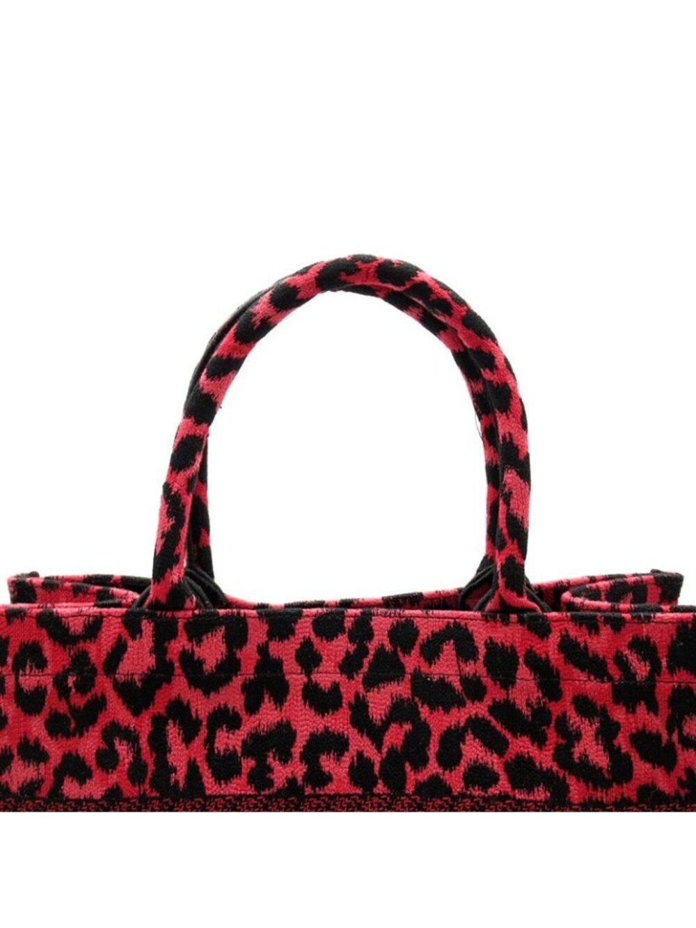 Dior Oblique Book Tote Leopard Canvas - Picture 2 of 8